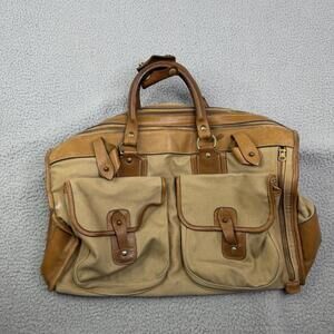 Vintage 1990 Ghurka Marley Hodgson No 2 EXPRESS Bag Khaki Twill Bag